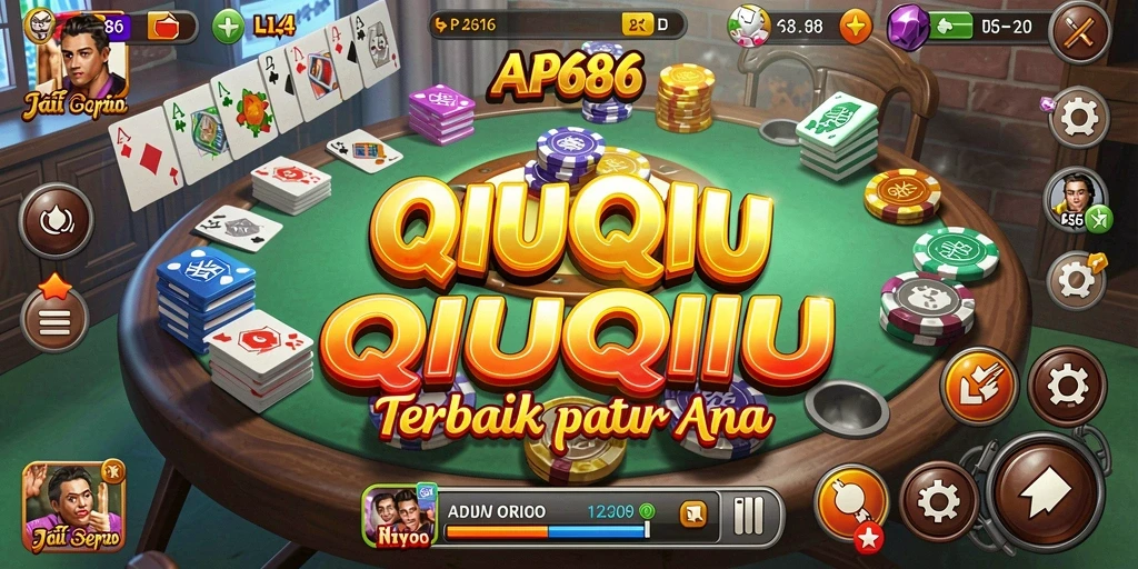 Screenshot gameplay QiuQiu di AP686 yang menampilkan tantangan menarik.