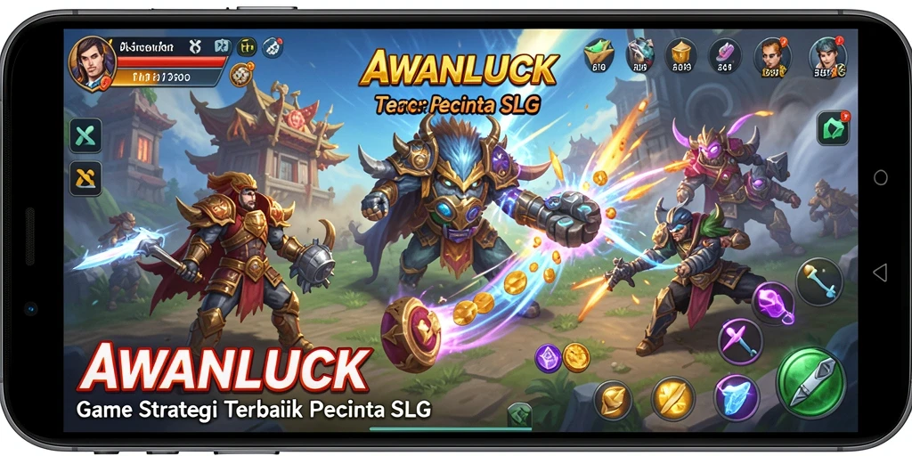 Tampilan gameplay <strong>AWANLUCK</strong> yang seru dengan strategi mendalam.