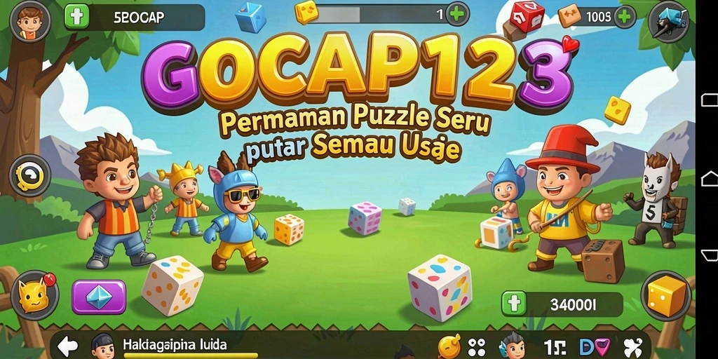 Tampilan gameplay GOCAP123 yang penuh warna dan menarik.