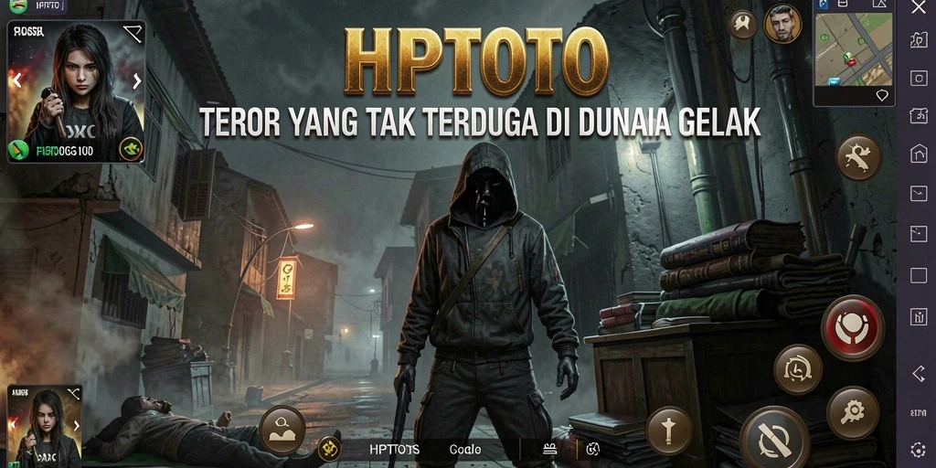 Tampilan menakutkan dari gameplay HPTOTO.
