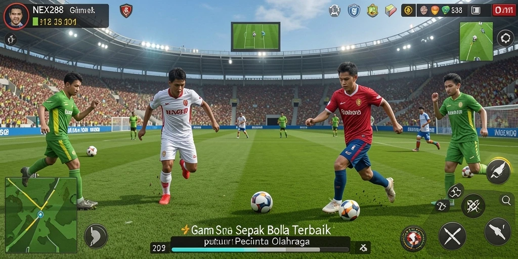 Tampilan gameplay NEX288 yang mendebarkan dan menarik.