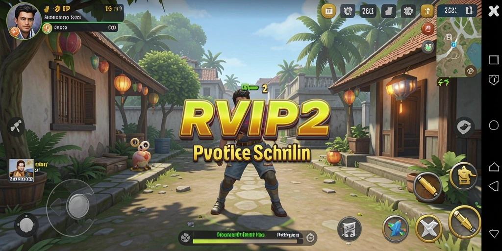 Screenshot utama menunjukkan karakter lucu dalam gameplay yang mengasyikkan.