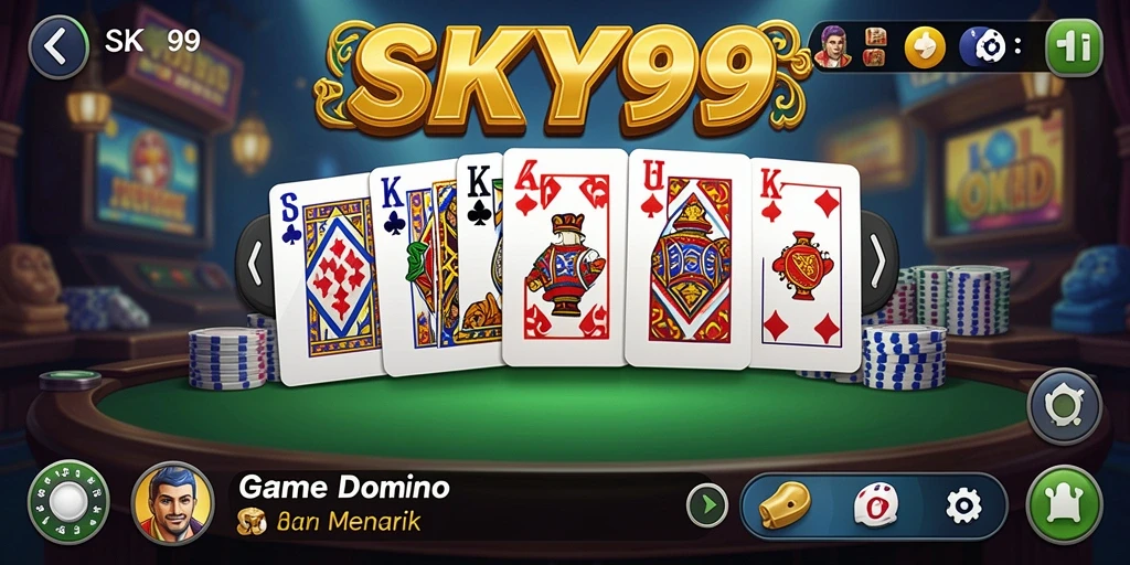 Tampilan gameplay menantang di <strong>SKY99</strong> dengan desain menarik.